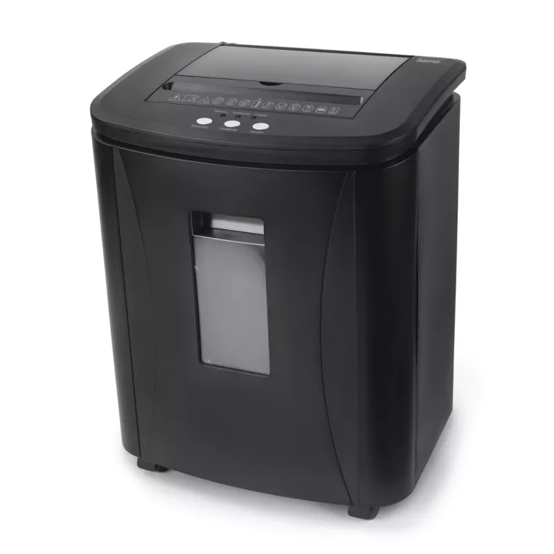 Hama Premium AutoM120 popieriaus smulkintuvas, mikro-pjovimo smulkinimas, 60 dB, 22,5 cm, juodas