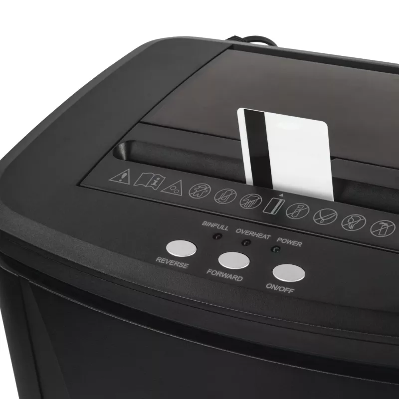 Hama Premium AutoM120 popieriaus smulkintuvas, mikro-pjovimo smulkinimas, 60 dB, 22,5 cm, juodas