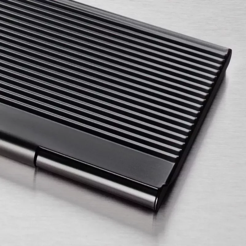 Vizitinių laikiklis Sigel VZ134 metalinis juodas