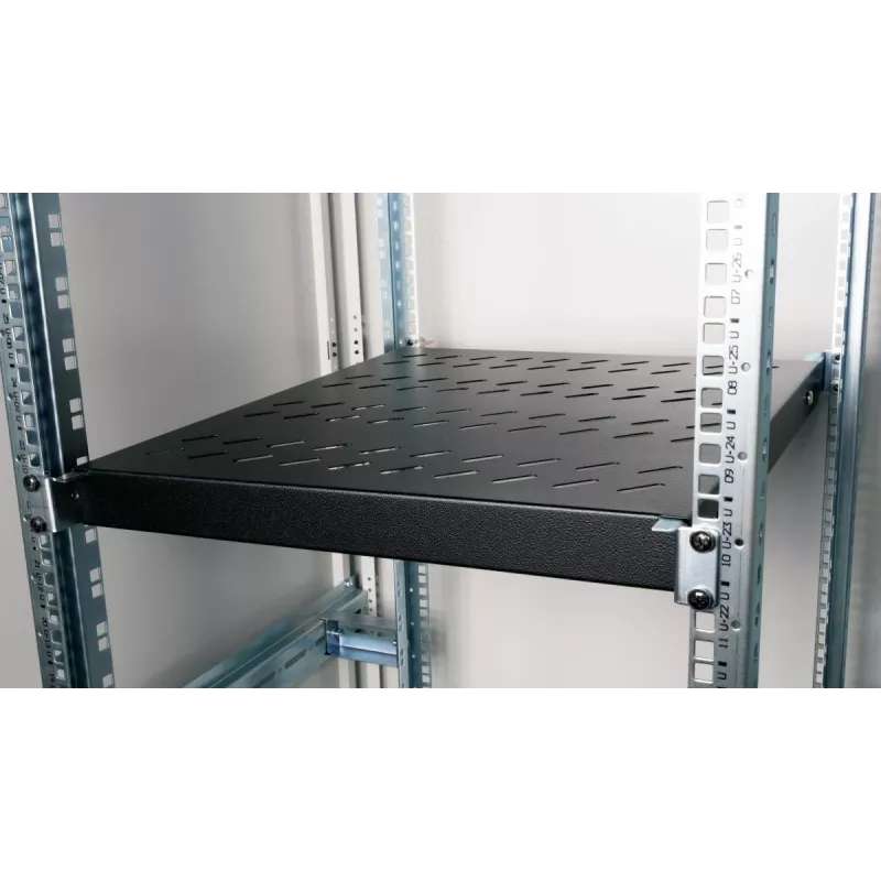 Stovo lentyna Equip Variable Shelf 19' 1U 500MM juoda