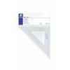 Stalinė liniuotė Staedtler Mars 567, plastikinė, permatoma mėlyna, 260 mm, 1 vnt.