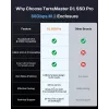 TerraMaster D1 SSD Pro SSD korpusas Aliuminis M.2