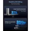 TerraMaster D1 SSD Pro SSD korpusas Aliuminis M.2