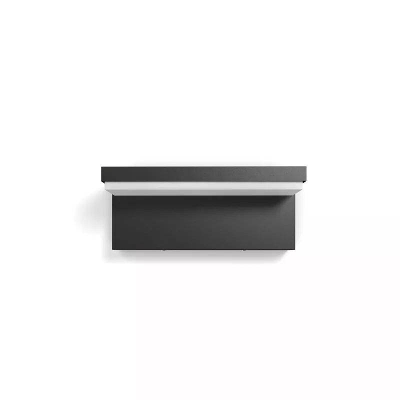 Lauko sieninis šviestuvas Philips myGarden Bustan 9W antracitinis aliuminis LED