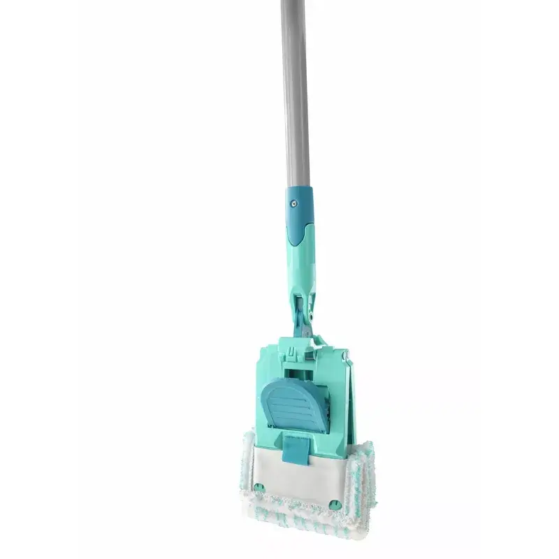 Grindų valymo rinkinys Leifheit PowerClean M 1055510 su mikropluošto šluoste ir reguliuojama rankena