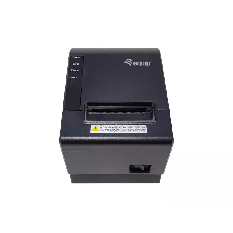 Equip 58 mm terminis POS kvitų spausdintuvas su automatiniu pjaustytuvu, USB/Ethernet/grynųjų pinigų stalčiaus jungtimi