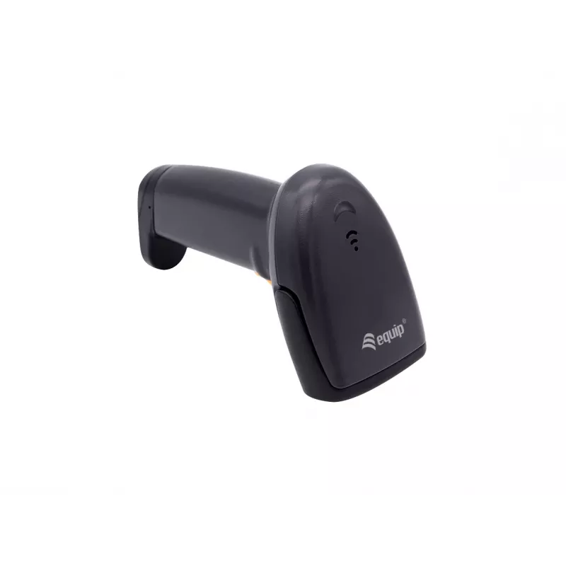 Rankinis brūkšninių kodų skaitytuvas Equip USB 1D su stovu, LED, laidinis, 1,8 m