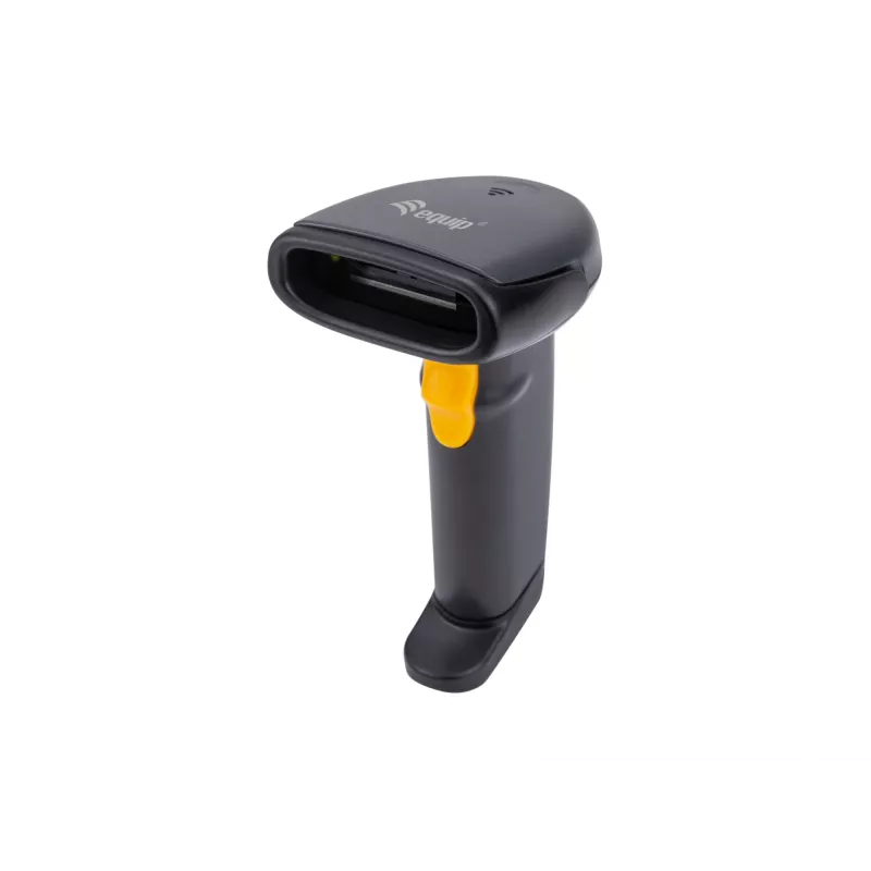 Rankinis brūkšninių kodų skaitytuvas Equip USB 1D su stovu, LED, laidinis, 1,8 m