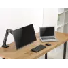 “Equip” 17 inch-32 inch interaktyvaus monitoriaus stalo laikiklis su dujine spyruokle