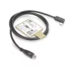 ACT USB 3.0 10Gbps 60W USB Type-C (tiesus) į USB Type-C (kairėn/dešinėn kampuotas) laidas, 3 metrai