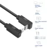ACT USB 3.0 10Gbps 60W USB Type-C (aukštyn/žemyn kampuotas) į USB Type-C (aukštyn/žemyn kampuotas) kabelis, 2 metrai