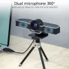 ACT Full HD konferencijų kamera su mikrofonu, panoramavimu, pasvirimu ir priartinimu