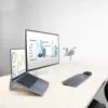 Nešiojamo kompiuterio stovas ACT AC8115 Aliuminis Pilkas 190x260x90 mm