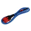 ACT Powercord C13 IEC Lock+ - C14 IEC Lock dvigubo užrakto mėlynas 1,5 m, PC3621