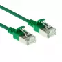 ACT Green 1 metro LSZH U/FTP CAT6A duomenų centro plonas sujungimo kabelis be užkabinimų su RJ45 jungtimis