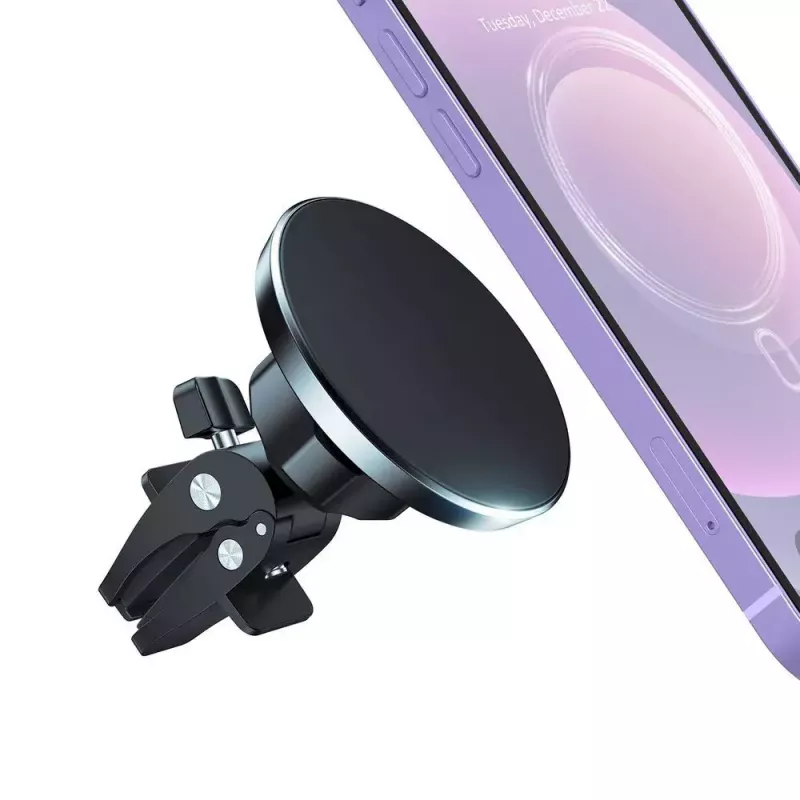 Magnetinis automobilinio telefono laikiklis CHOETECH, skirtas iPhone 12, tvirtinamas ant prietaisų skydelio / ventiliacijos grotelių, kompaktiškas laikiklis