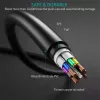 USB laidas Choetech CC0002 USB 2.0 1 m USB C juodas