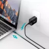 USB Type-C į Type-C kabelis CHOETECH CC0004-V2, 3 m, PD 20W, juodas