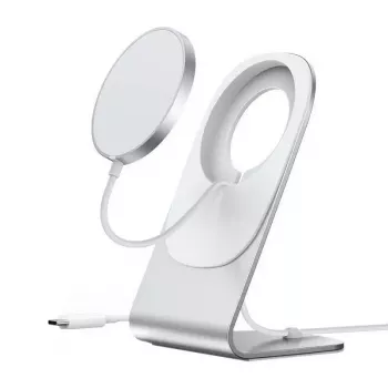 Belaidis magnetinis įkroviklis CHOETECH H047 15W MagSafe suderinamas greitas įkrovimas išmaniesiems telefonams