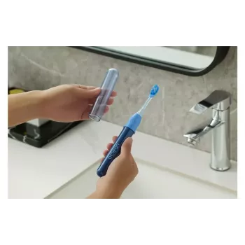 Elektrinis dantų šepetėlis OCLEAN Ease Blue — įkraunamas, vandeniui atsparus, mėlynas