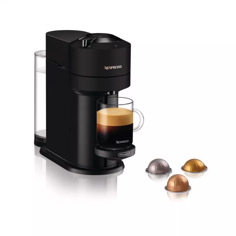 De’Longhi Nespresso Vertuo Next kapsulinis kavos aparatas – matinė juoda