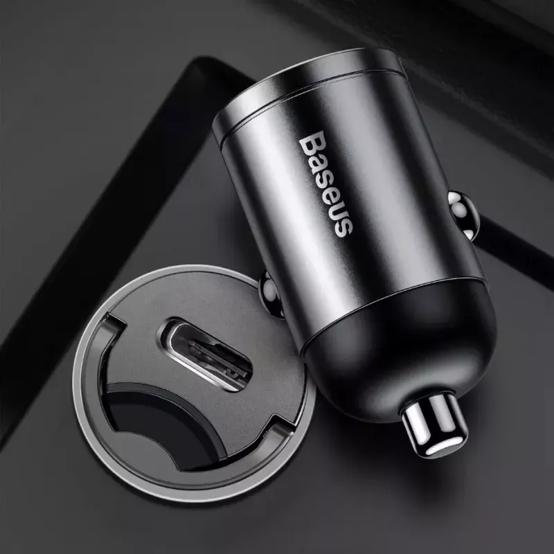 Sieninis įkroviklis Baseus VCHX-B0G 30W su QC4.0 ir PD3.0 palaikymu