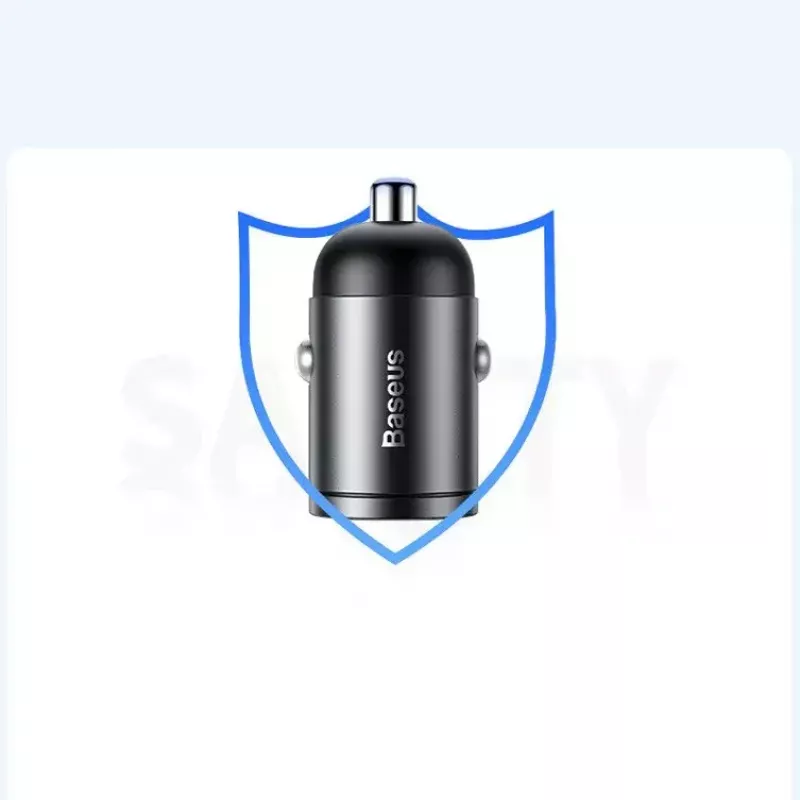 Sieninis įkroviklis Baseus VCHX-B0G 30W su QC4.0 ir PD3.0 palaikymu