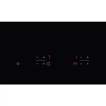 Electrolux EHF6240XXK Juoda Įmontuojama 57.6 cm Keraminė kaitlentė 4 zonos