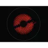 Electrolux EHF6240XXK Juoda Įmontuojama 57.6 cm Keraminė kaitlentė 4 zonos