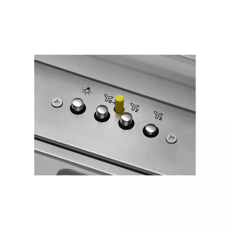 Electrolux LFP536X Pusiau įmontuojamas (ištraukiamas) Pilka, Nerūdijantis plienas 600 m³/h
