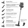 Electrolux EP31CB21GP 2-in-1 stick vacuum baterija Dry Cyclonic Bagless 0.5 L 15 W Pilka, Tungsten 2 Ah
