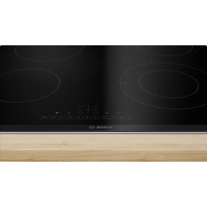 Bosch Serie 6 PKF675FP2E kaitlentė Juoda Įmontuojama 60 cm Keraminė kaitlentė 4 zonos