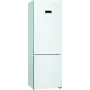 Bosch Serie 4 KGN49XWEA šaldytuvas-šaldiklis Pastatomas 438 L Balta