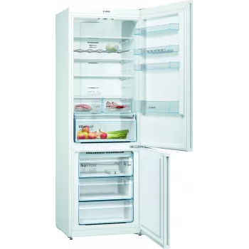 Bosch Serie 4 KGN49XWEA šaldytuvas-šaldiklis Pastatomas 438 L Balta