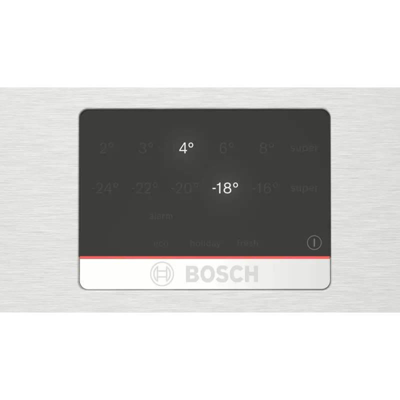 Bosch Serie 6 KGN39AIBT šaldytuvas-šaldiklis, laisvai pastatomas, 363 L, nerūdijantis plienas