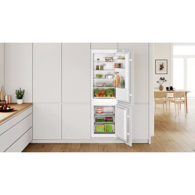Bosch Serie 2 KIN86NSE0 šaldytuvas-šaldiklis Įmontuojamas 260 L