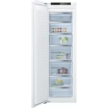 Bosch Serie 4 GIN81VEE0 šaldiklis Vertikalusis šaldiklis Įmontuojamas 212 L