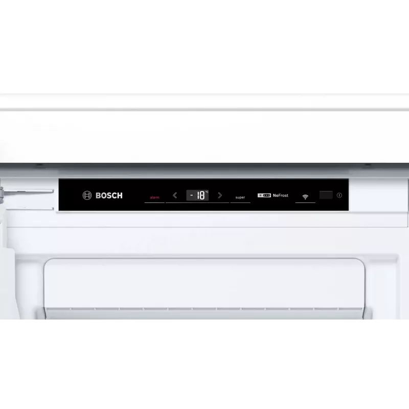 Bosch Serie 8 GIN81HNE0 šaldiklis Vertikalus šaldiklis Įmontuojamas 212 l Baltas
