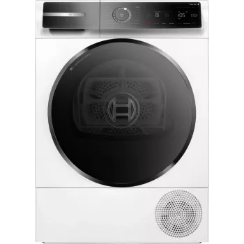Bosch Serie 8 WQB246DASN skalbinių džiovyklė Laisvai pastatoma Priekinio pakrovimo 9 kg Balta