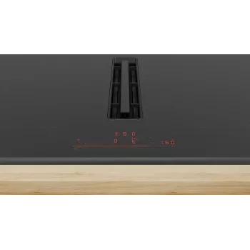 Bosch Serie 6 PVQ895H26E kaitlentė juoda įmontuojama 80 cm zoninė indukcinė kaitlentė 4 zonos (-ų) įmontuotas gartraukis