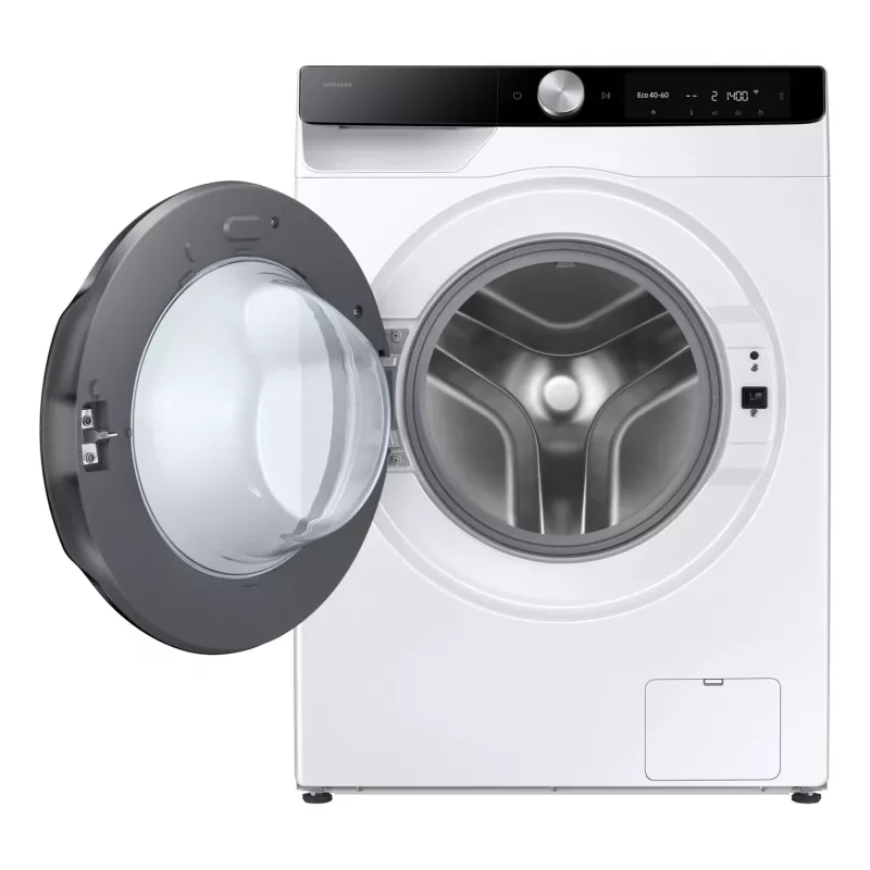 Samsung WD90DG6G94BKU4 skalbyklė-džiovyklė Laisvai pastatoma Įkraunama iš priekio Balta