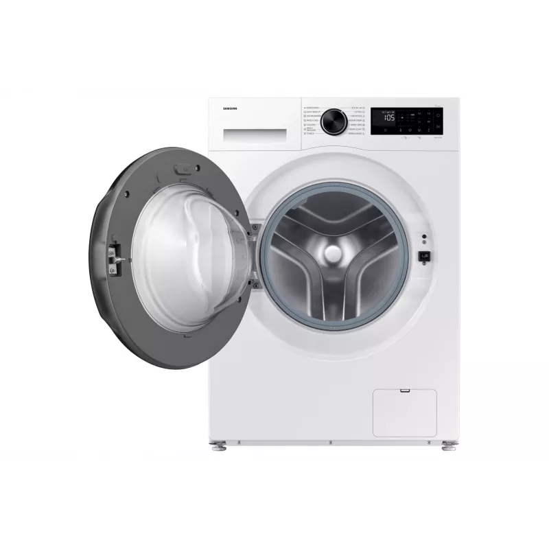 Samsung WW90DG5G34AELE skalbimo mašina su priekiniu įkrovimu 9 kg 1400 aps./min. Balta
