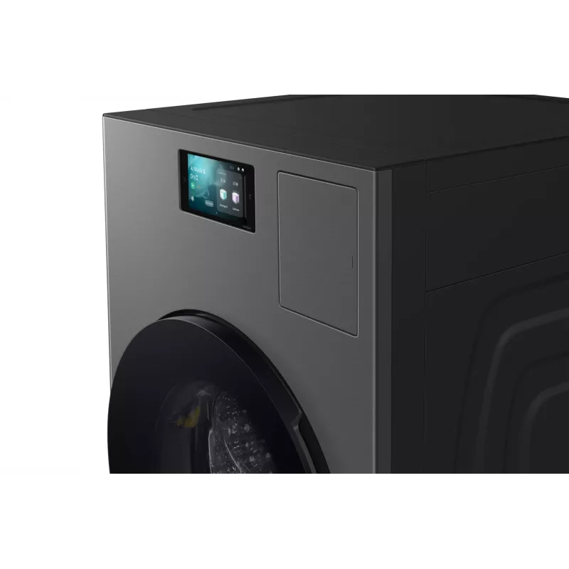 Samsung WD18DB8995BZ skalbyklė-džiovyklė, laisvai pastatoma, su priekiniu įkrovimu, nerūdijančio plieno, A