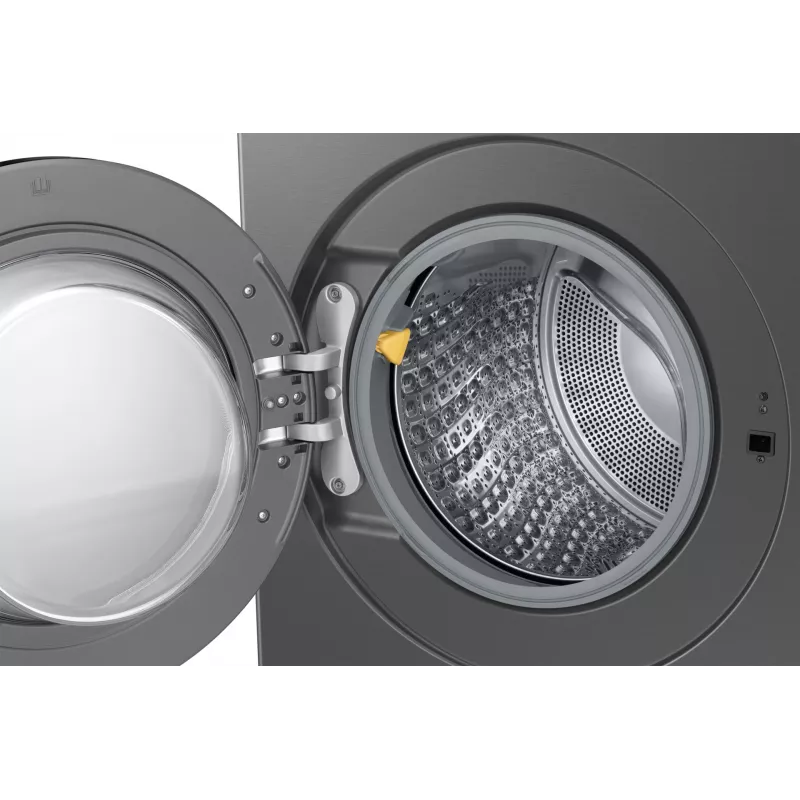 Samsung WD18DB8995BZ skalbyklė-džiovyklė, laisvai pastatoma, su priekiniu įkrovimu, nerūdijančio plieno, A