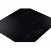 Įmontuojama Samsung NZ8500BM juoda zoninė indukcinė kaitlentė, 4 zonos, liečiamasis valdymas, priekyje esantys valdikliai, 590×520×48 mm