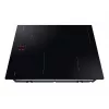 Įmontuojama Samsung NZ8500BM juoda zoninė indukcinė kaitlentė, 4 zonos, liečiamasis valdymas, priekyje esantys valdikliai, 590×520×48 mm
