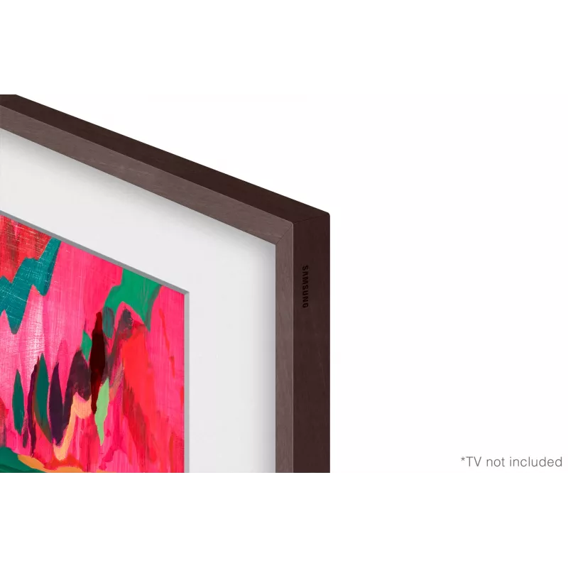 Samsung 65” Customisable Frame White Bezel (2025) - Phantom Brown