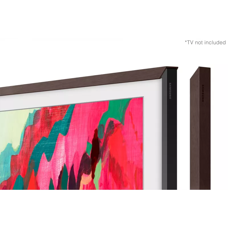 Samsung 65” Customisable Frame White Bezel (2025) - Phantom Brown