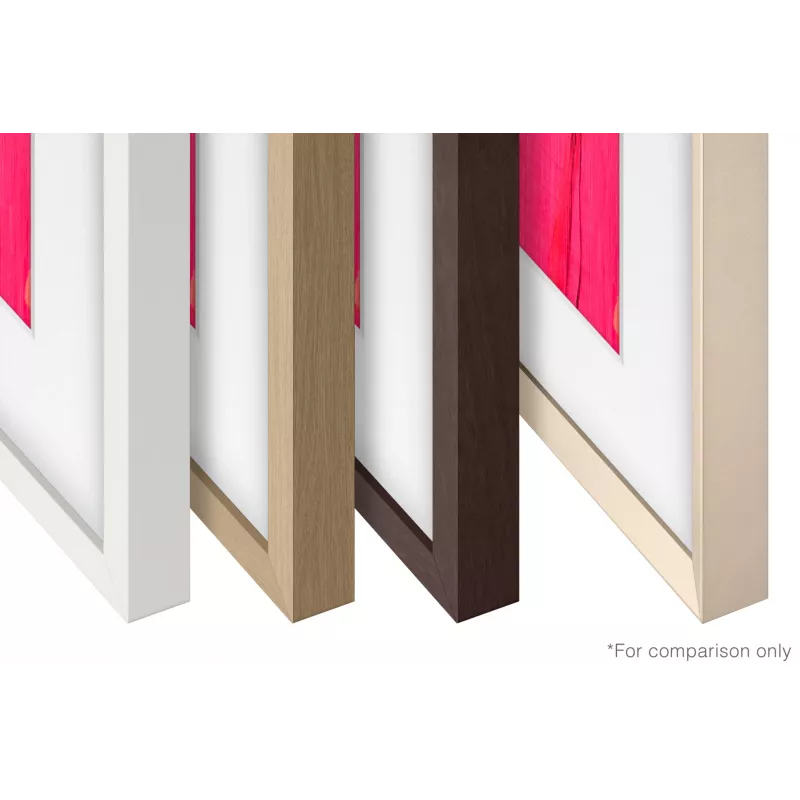 Samsung 65” Customisable Frame White Bezel (2025) - Phantom Brown