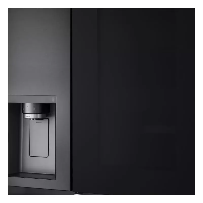 LG InstaView ™ ThinQ™ GSXV91MCAE Amerikietiškas šaldytuvas-šaldiklis 635 L